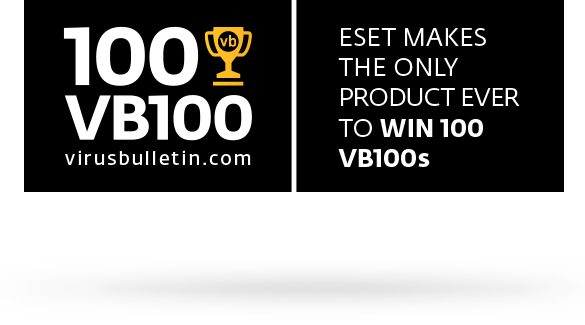 برترین آنتی ویروس دنبا برنده 100 جایزه VB100